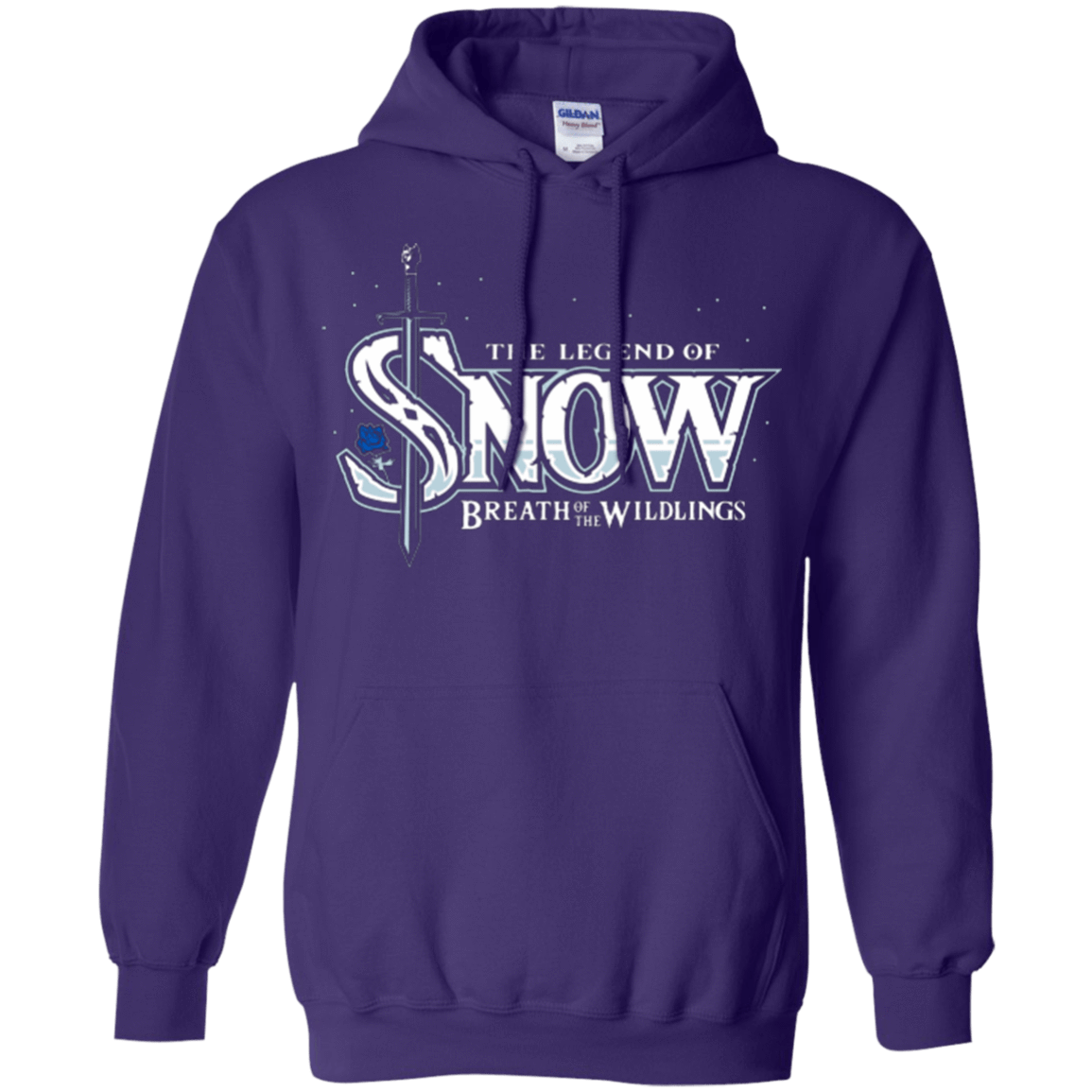 Sweatshirts Purple / Small Breath of the Wildlings Pullover Hoodie