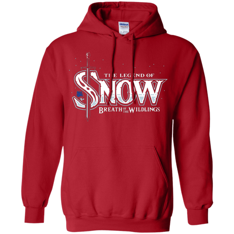 Sweatshirts Red / Small Breath of the Wildlings Pullover Hoodie