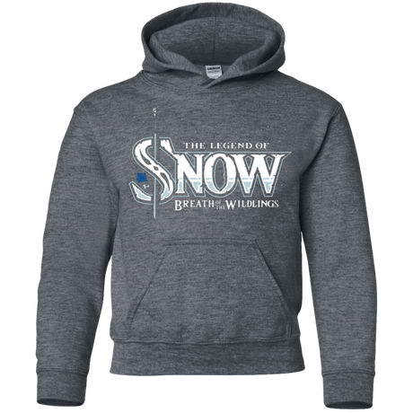Sweatshirts Dark Heather / YS Breath of the Wildlings Youth Hoodie