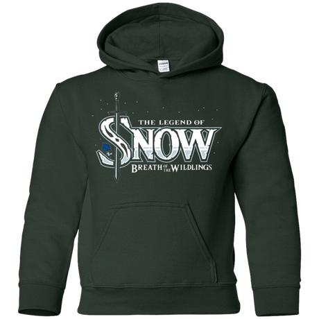 Sweatshirts Forest Green / YS Breath of the Wildlings Youth Hoodie