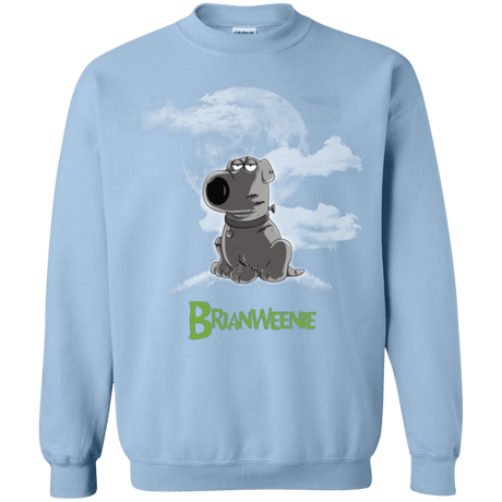 Sweatshirts Light Blue / Small Brian Weenie Crewneck Sweatshirt