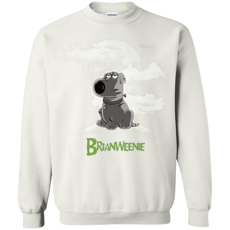 Sweatshirts White / Small Brian Weenie Crewneck Sweatshirt