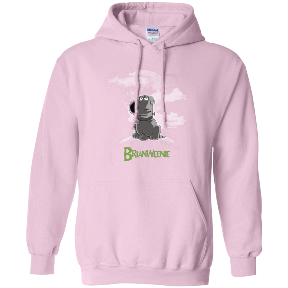 Sweatshirts Light Pink / Small Brian Weenie Pullover Hoodie