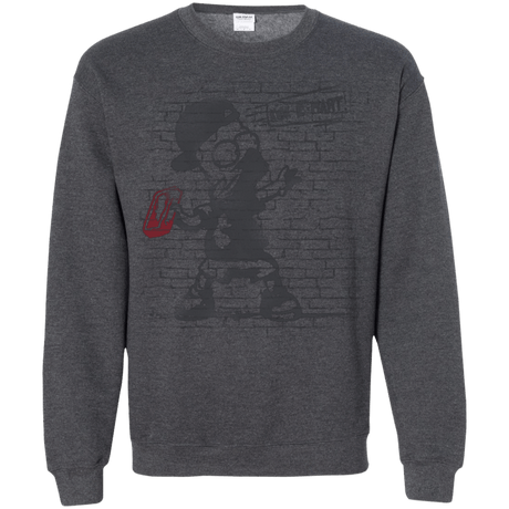 Sweatshirts Dark Heather / S BRICK E MART Crewneck Sweatshirt