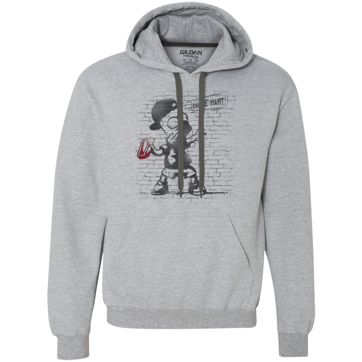 Sweatshirts Sport Grey / S BRICK E MART Premium Fleece Hoodie