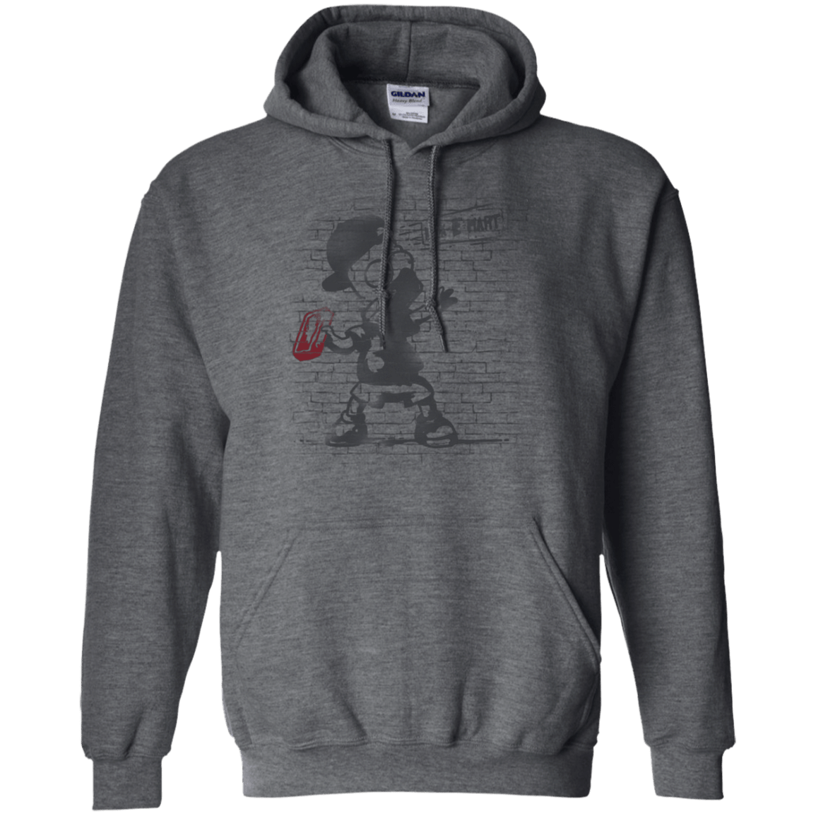 Sweatshirts Dark Heather / S BRICK E MART Pullover Hoodie