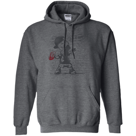 Sweatshirts Dark Heather / S BRICK E MART Pullover Hoodie