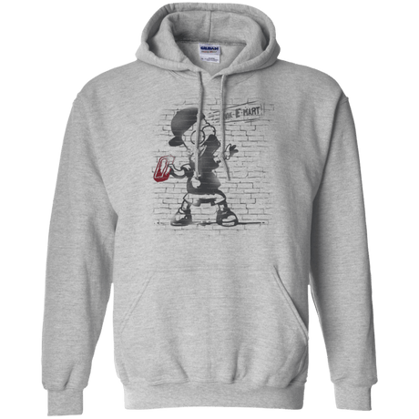 Sweatshirts Sport Grey / S BRICK E MART Pullover Hoodie