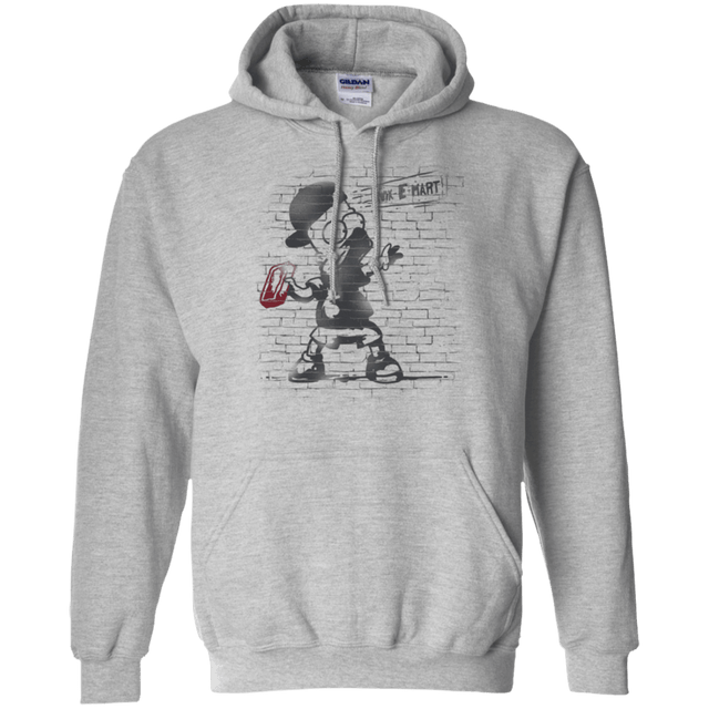 Sweatshirts Sport Grey / S BRICK E MART Pullover Hoodie