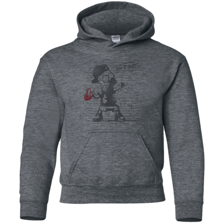 Sweatshirts Dark Heather / YS BRICK E MART Youth Hoodie