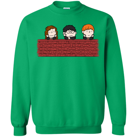 Sweatshirts Irish Green / S Brick Wall Crewneck Sweatshirt