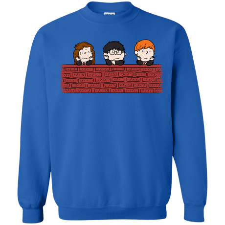 Sweatshirts Royal / S Brick Wall Crewneck Sweatshirt