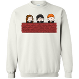 Sweatshirts White / S Brick Wall Crewneck Sweatshirt