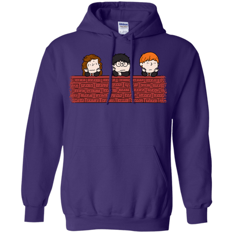 Sweatshirts Purple / S Brick Wall Pullover Hoodie