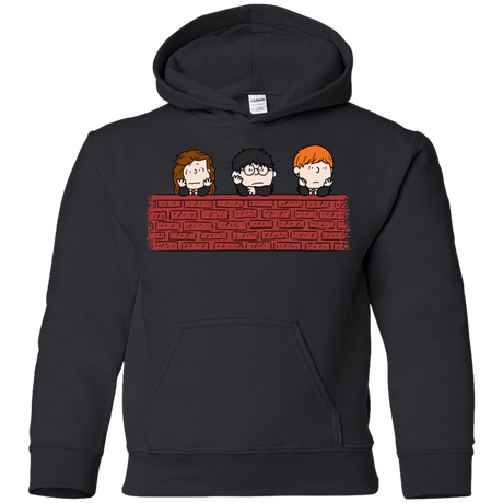 Sweatshirts Black / YS Brick Wall Youth Hoodie