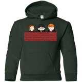 Sweatshirts Forest Green / YS Brick Wall Youth Hoodie