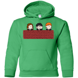 Sweatshirts Irish Green / YS Brick Wall Youth Hoodie