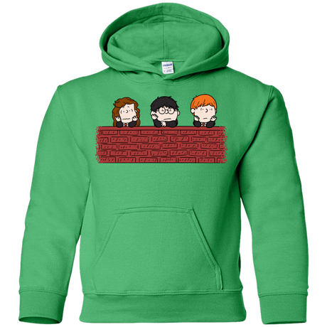 Sweatshirts Irish Green / YS Brick Wall Youth Hoodie