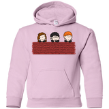 Sweatshirts Light Pink / YS Brick Wall Youth Hoodie