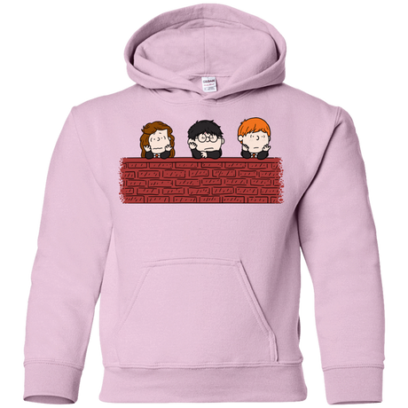 Sweatshirts Light Pink / YS Brick Wall Youth Hoodie