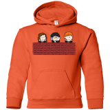 Sweatshirts Orange / YS Brick Wall Youth Hoodie
