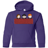 Sweatshirts Purple / YS Brick Wall Youth Hoodie