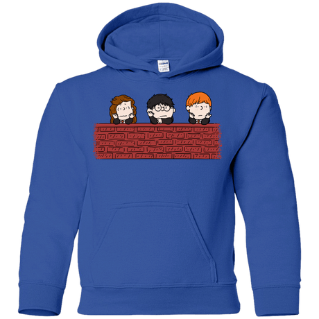 Sweatshirts Royal / YS Brick Wall Youth Hoodie
