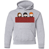 Sweatshirts Sport Grey / YS Brick Wall Youth Hoodie