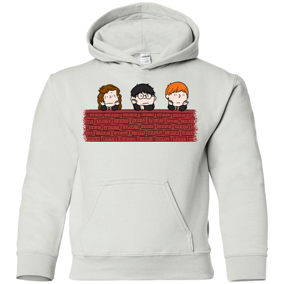 Sweatshirts White / YS Brick Wall Youth Hoodie