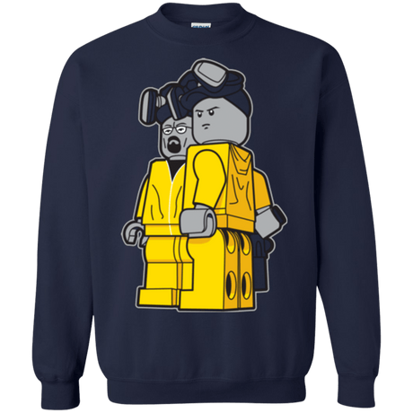 Sweatshirts Navy / Small Bricking Bad Crewneck Sweatshirt
