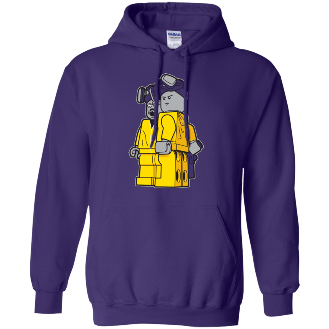 Sweatshirts Purple / Small Bricking Bad Pullover Hoodie