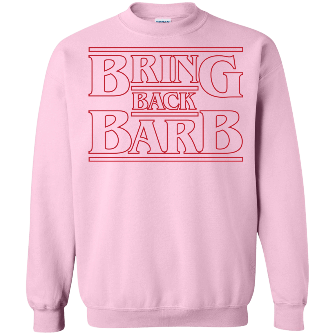 Sweatshirts Light Pink / Small Bring Back Barb Crewneck Sweatshirt