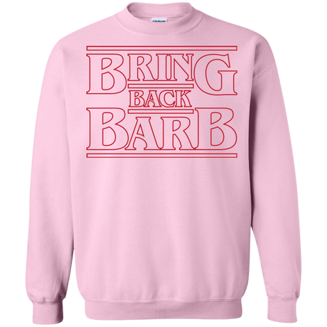 Sweatshirts Light Pink / Small Bring Back Barb Crewneck Sweatshirt