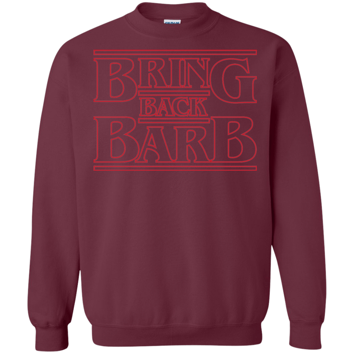 Sweatshirts Maroon / Small Bring Back Barb Crewneck Sweatshirt