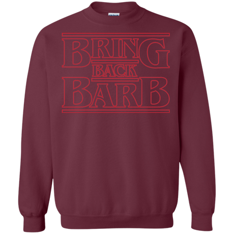 Sweatshirts Maroon / Small Bring Back Barb Crewneck Sweatshirt