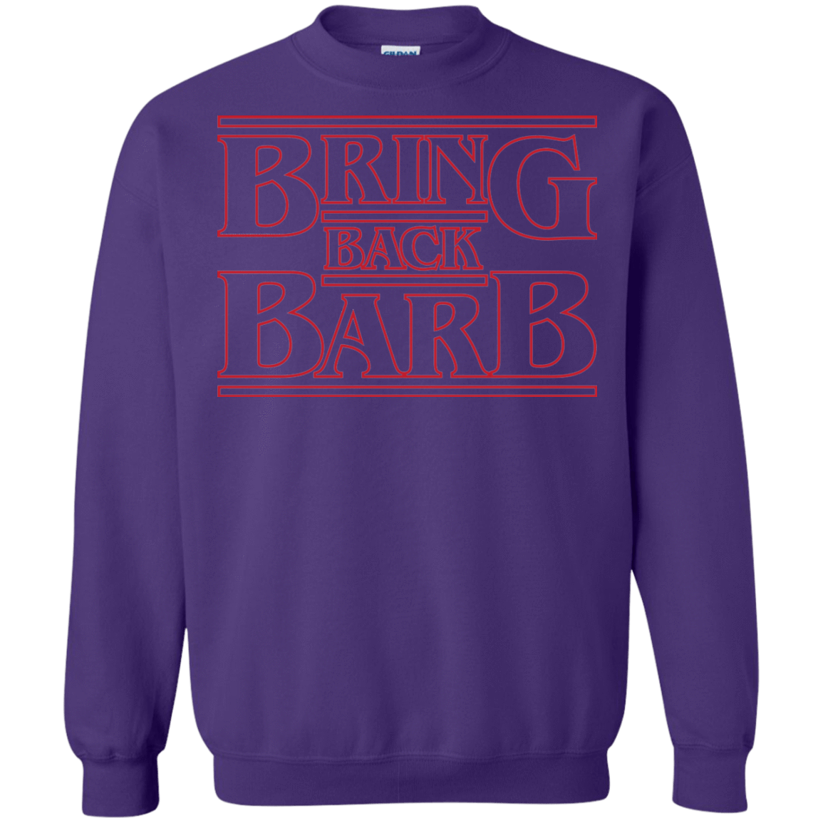 Sweatshirts Purple / Small Bring Back Barb Crewneck Sweatshirt