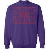 Sweatshirts Purple / Small Bring Back Barb Crewneck Sweatshirt