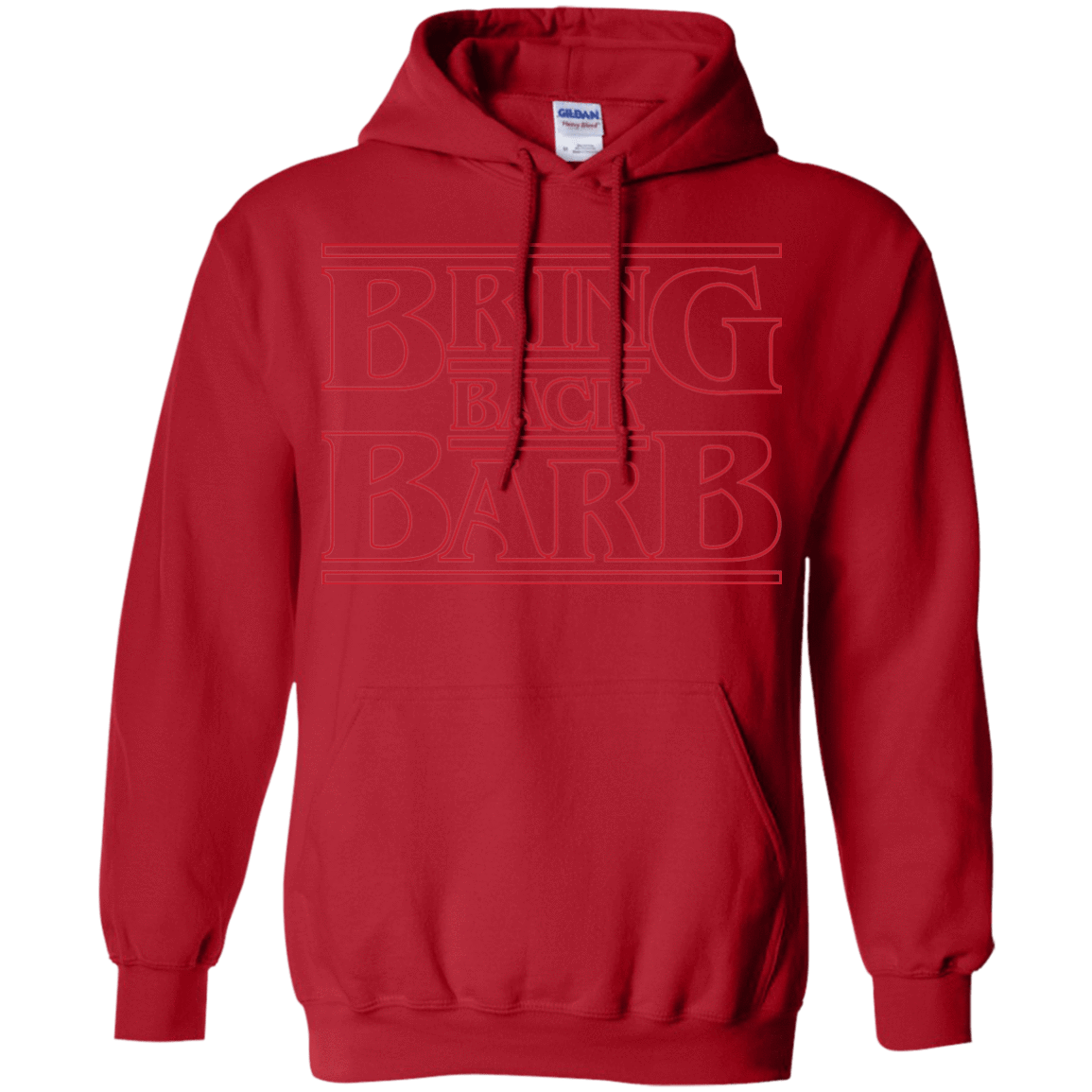 Sweatshirts Red / Small Bring Back Barb Pullover Hoodie