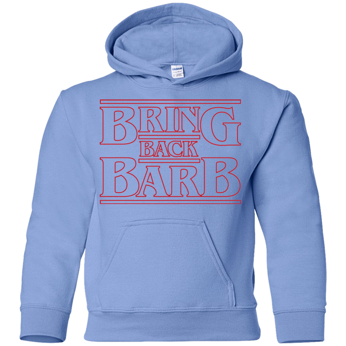 Sweatshirts Carolina Blue / YS Bring Back Barb Youth Hoodie
