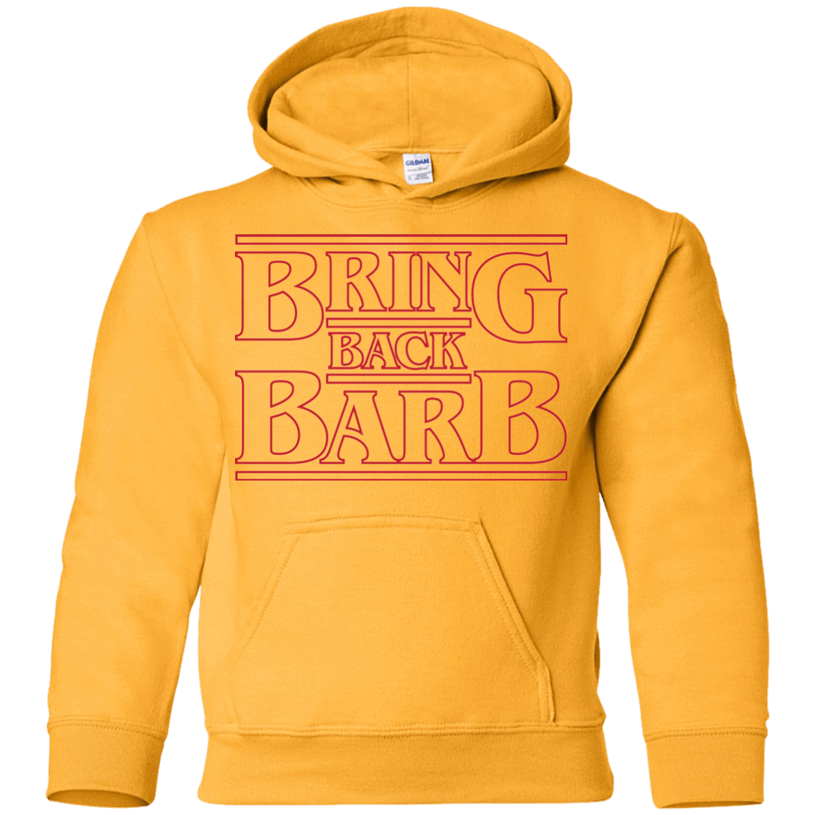 Sweatshirts Gold / YS Bring Back Barb Youth Hoodie