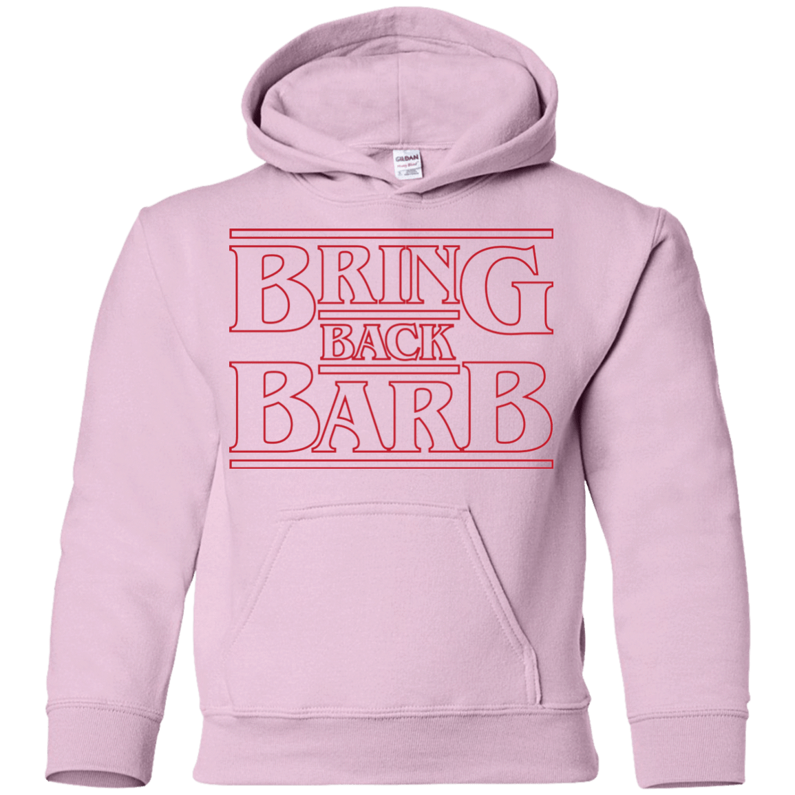 Sweatshirts Light Pink / YS Bring Back Barb Youth Hoodie