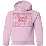 Sweatshirts Light Pink / YS Bring Back Barb Youth Hoodie