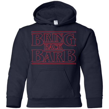 Sweatshirts Navy / YS Bring Back Barb Youth Hoodie
