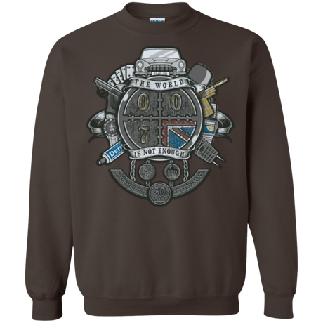 Sweatshirts Dark Chocolate / Small British Spy Crest Crewneck Sweatshirt