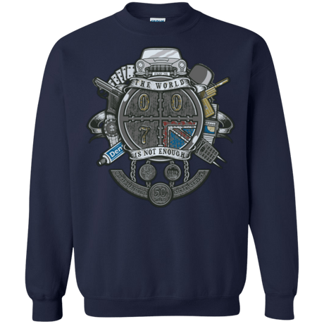 Sweatshirts Navy / Small British Spy Crest Crewneck Sweatshirt