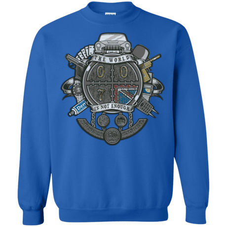 Sweatshirts Royal / Small British Spy Crest Crewneck Sweatshirt