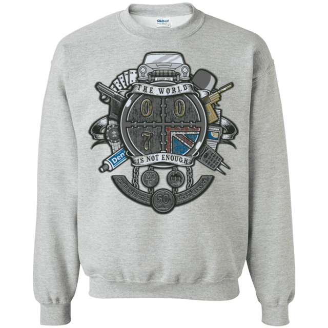 Sweatshirts Sport Grey / Small British Spy Crest Crewneck Sweatshirt