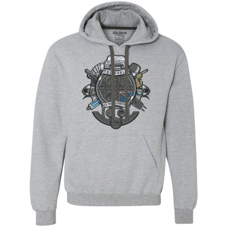 Sweatshirts Sport Grey / Small British Spy Crest Premium Fleece Hoodie