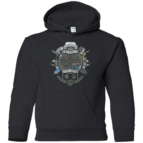 Sweatshirts Black / YS British Spy Crest Youth Hoodie