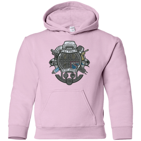 Sweatshirts Light Pink / YS British Spy Crest Youth Hoodie